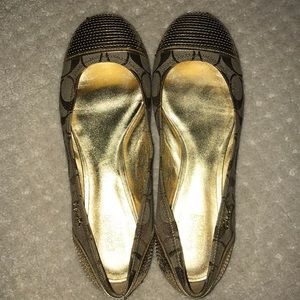 Coach flat shoes